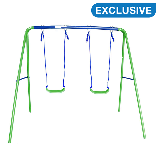 Sportspower Double Galvanised Steel Swing