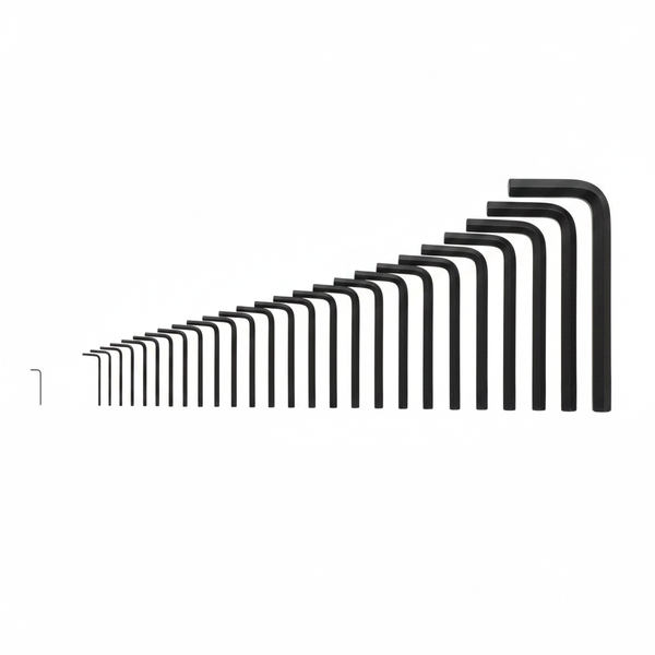 Deamark 30 Piece Metric and Imperial Hex Key Set for DIY and Repairs