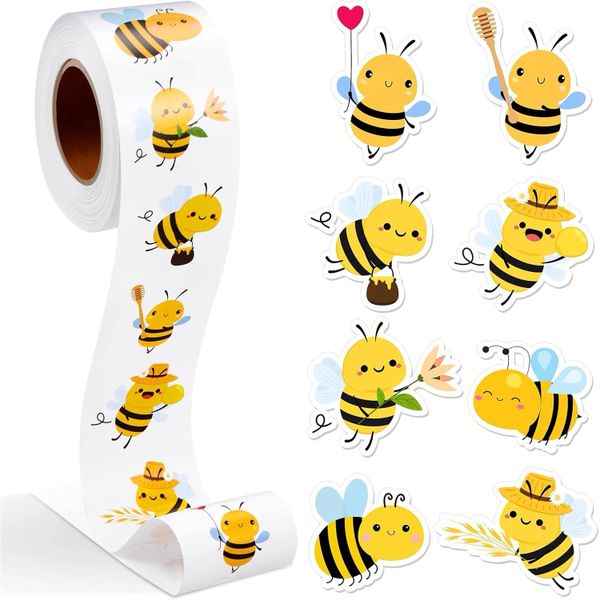 500 Stickers (Busy Bee image