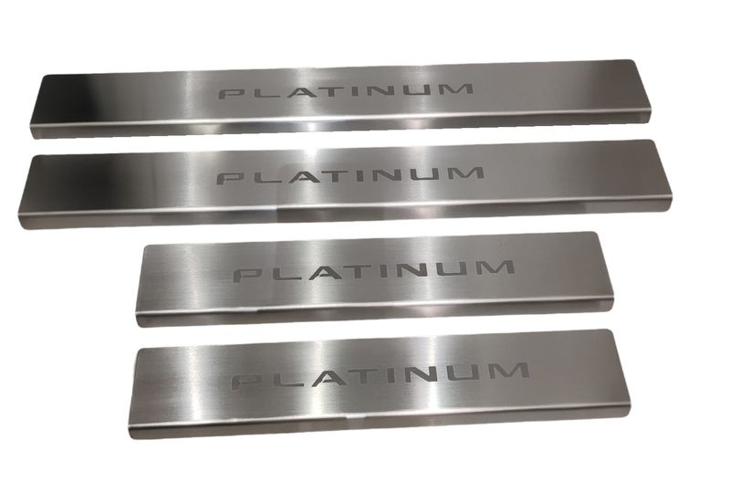 Platinum Scuff Plates Set Compatible With Platinum Rangers 2013-2024-Umlozi