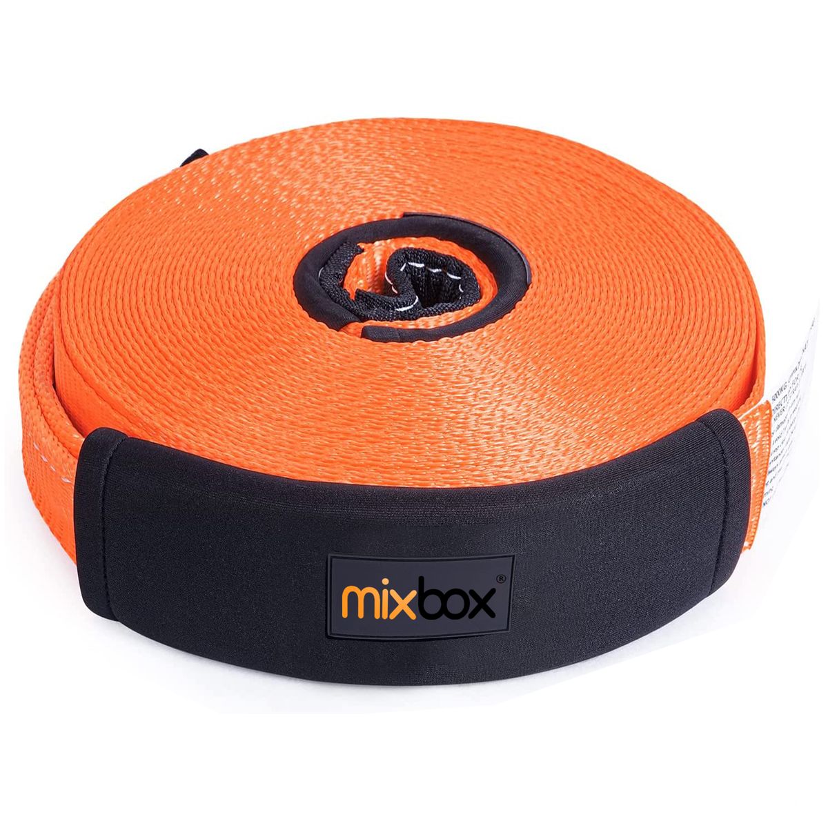 Mix Box Heavy Duty All Terrain 9m Tow Recovery Strap – 15 Tons