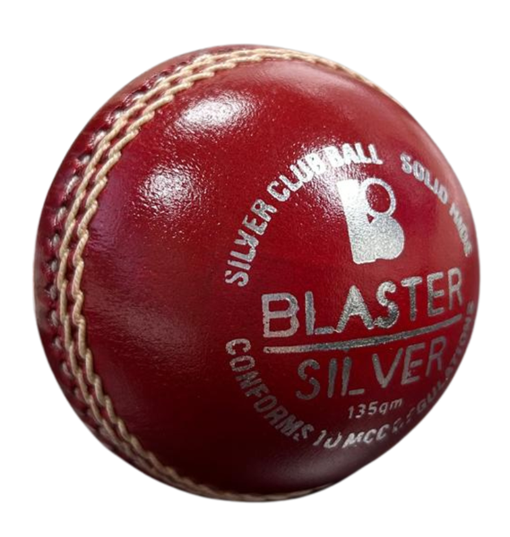Blaster Silver Cricket Ball - 156g