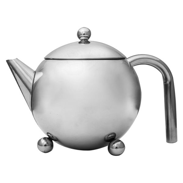 Toni Glass "Gauteng Ladies" Stainless Steel Teapot (800ml)