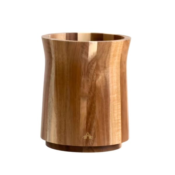 ALANES Rotating Countertop Organizer Wooden Kitchen Utensil Holder