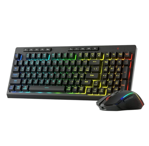 RGB Tri-Mode Gaming Keyboard &amp; Mouse - Precision Control, Vivid Lighting