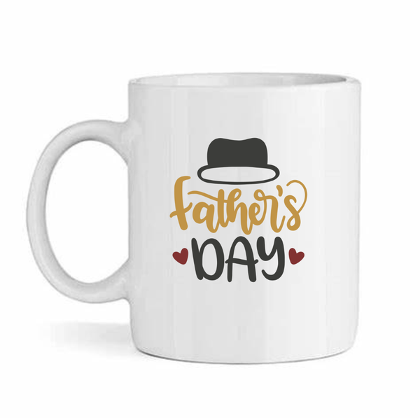 Father's Day Hat-Father's Day-Valentines-Birthday-Christmas Pack Mug