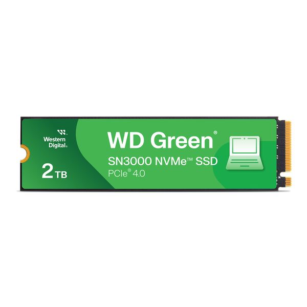 Western Digital 2TB WD Green SN3000 NVMe Internal Solid State Drive SSD