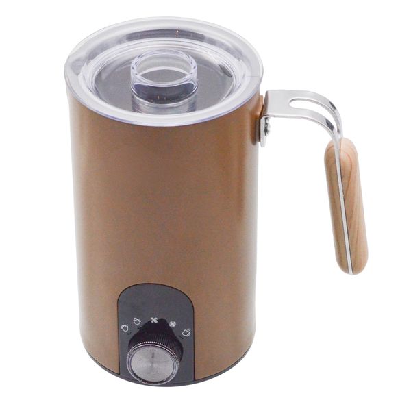Compact Hot &amp; Cold Milk Frother with Detachable Whisk - 600W, 160ml