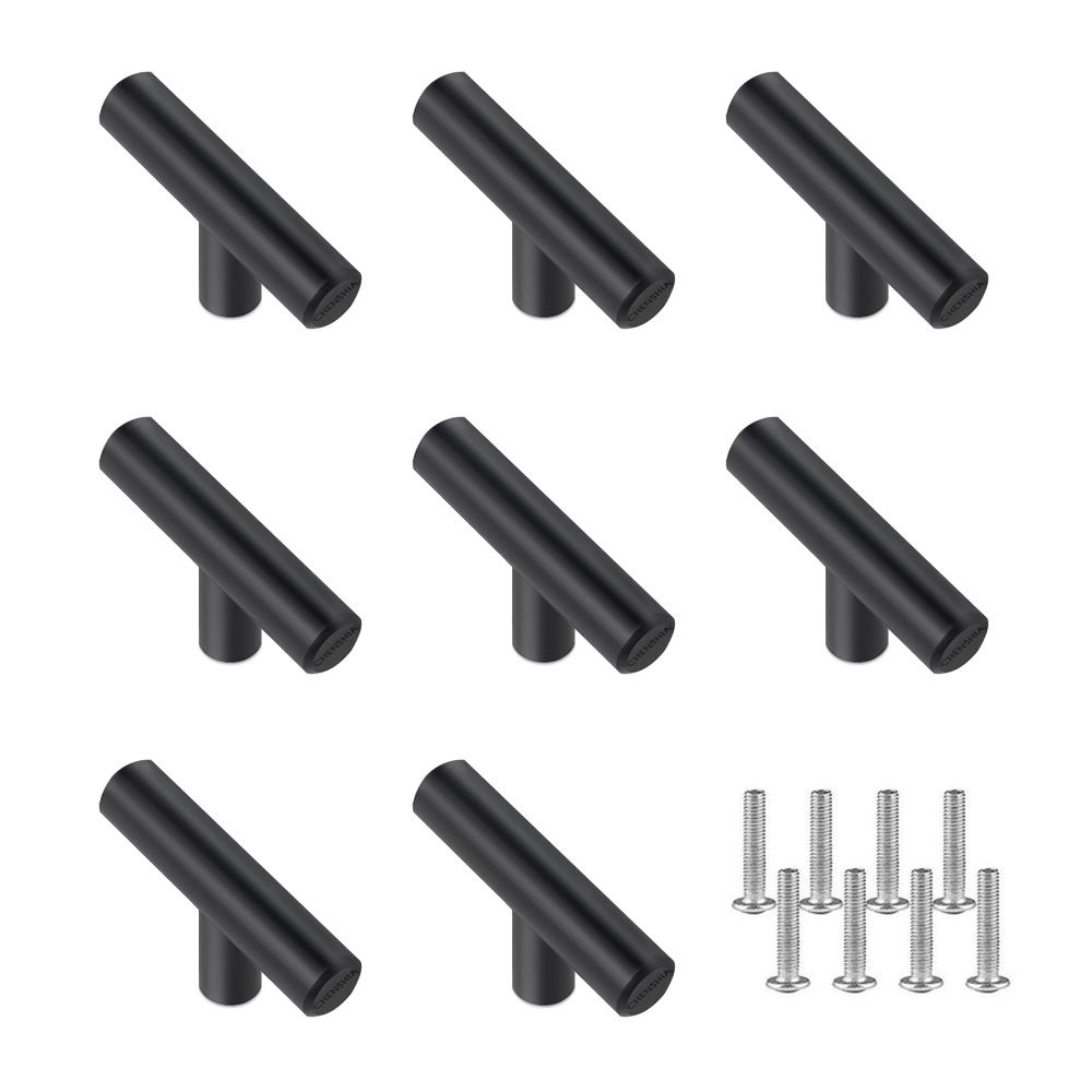 Chenshia Stainless Steel Drawer Door Pull Handles For Cabinets - 5cm 8pcs