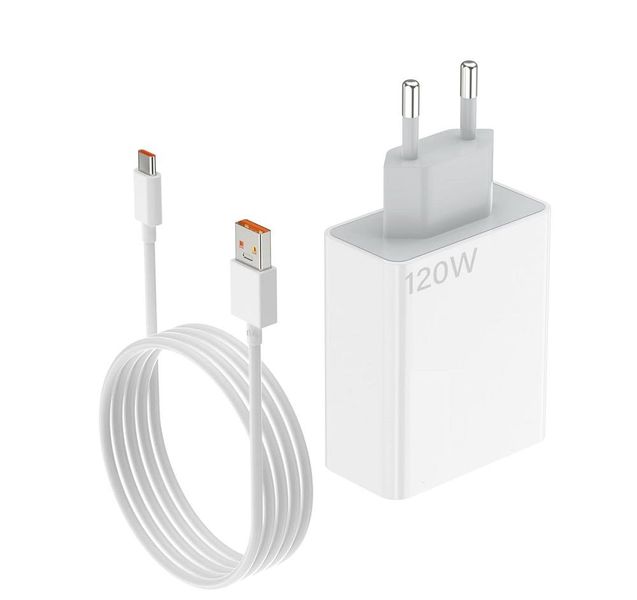 120W Fast PD Charger Compatible With Type C White