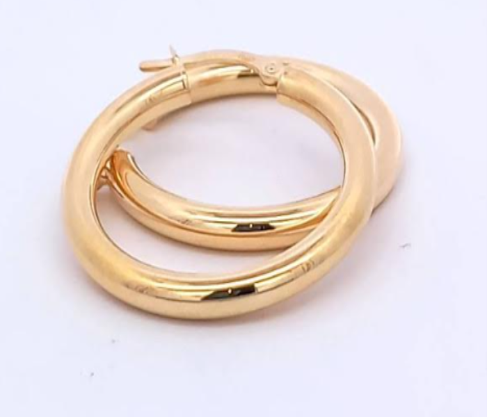 9ct Yellow Gold Hoop Earrings