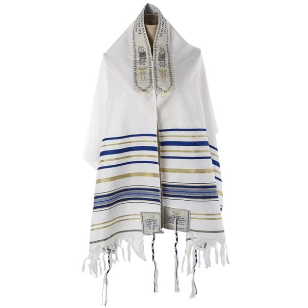 70×43 inches Religious Prayer Shawl Jewish Prayer Shawl Center Square Scarf