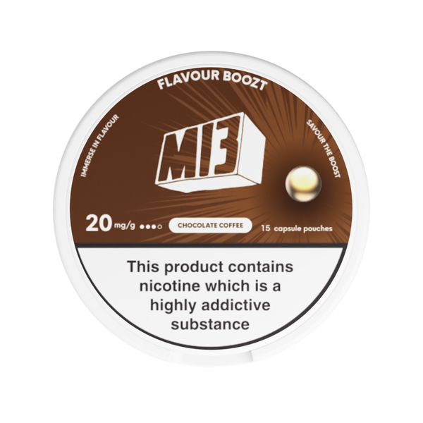 M13 Boozt Chocolate Coffee Nicotine Pouch 8mg/pouch
