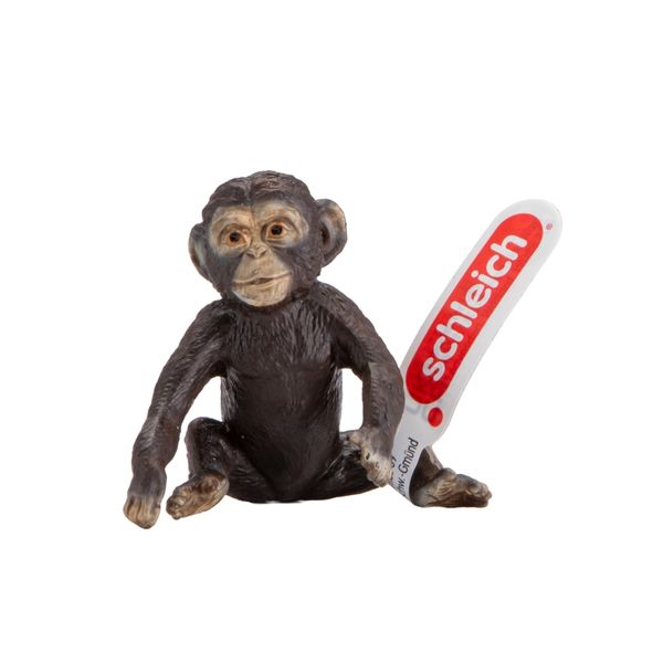 Schleich Wild Life - Baby Chimpanzee Figurine - 4cm Tall