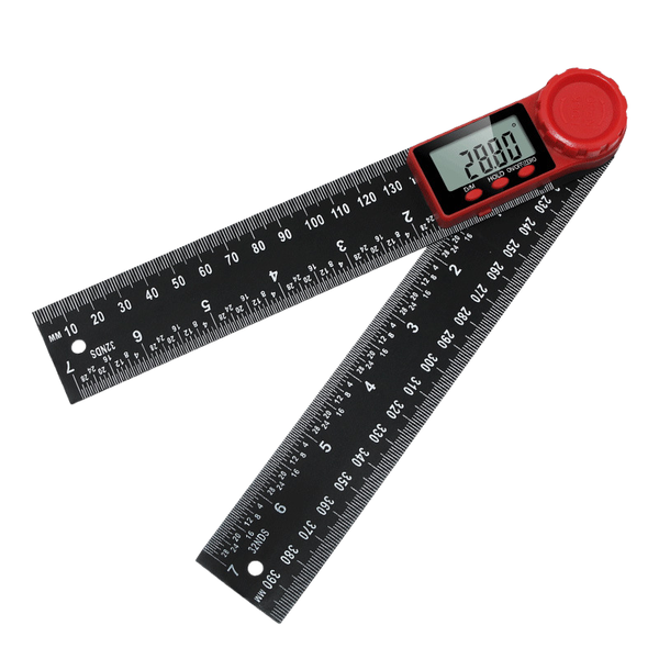 Two-in-One Digital Angle Ruler Protractor - Angle Measuring Tool