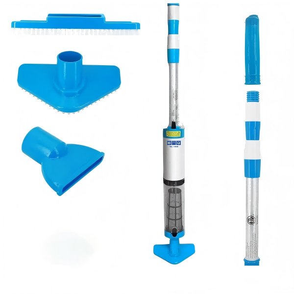 3-in-1 Cordless Pool Vacuum Cleaner - Rechargeable IPX8, 20L/Min Suction