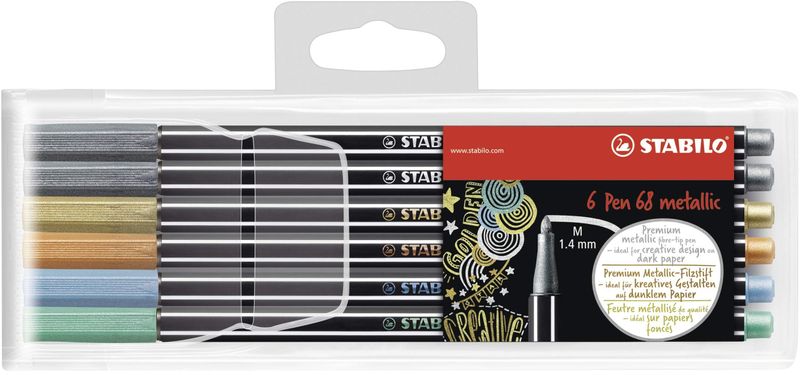 STABILO Metallic Fineliners