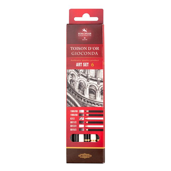 Koh-I-Noor Mini Art Set 6pcs