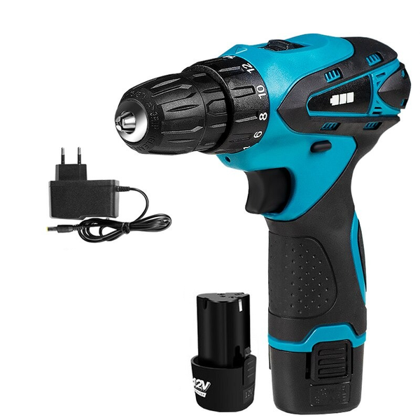 12V Cordless Lithium-Ion Drill