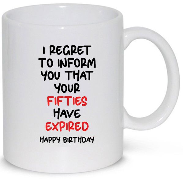 Your 50's Have Expired 60th Birthday Gift 11Oz Premium Coffee Mug