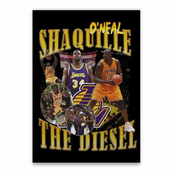 Shaquille O Neal The Diesel Poster - A1