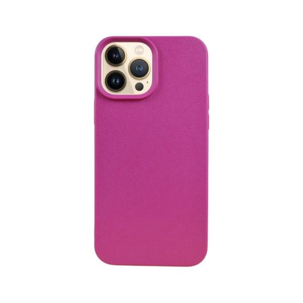 Elegant Matte Protective Phone Case Compatible With IPH13 Pro Max - Pink