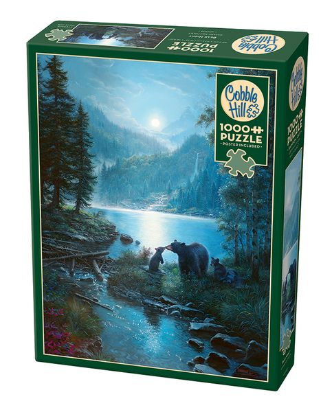 Cobble Hill Bear Night 1000 Piece Puzzle