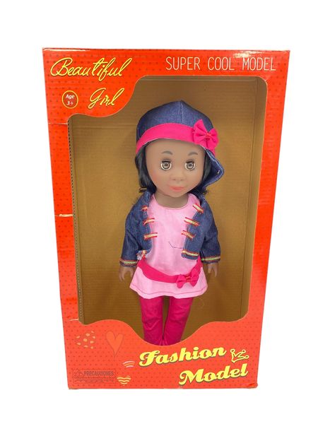 Beautiful Girl Fashion Model Doll - Pretend Play Toy - For Girls