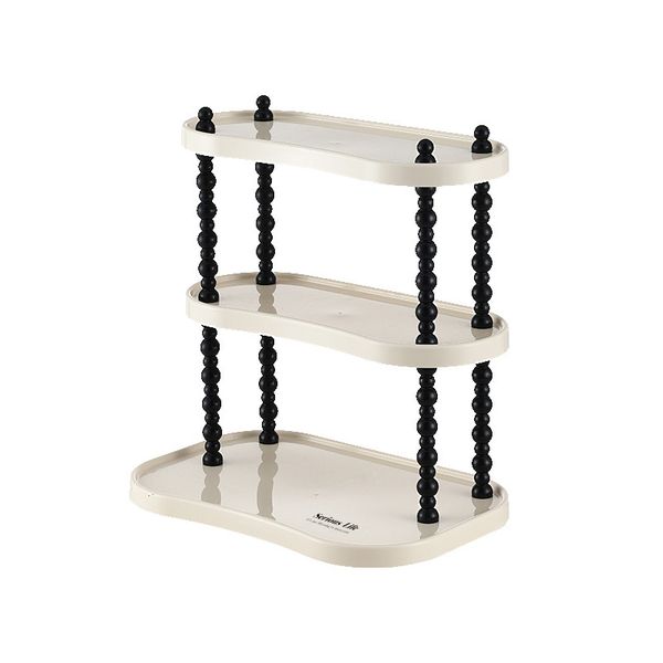 3 Tier Rack Perfume Cups Cosmetics Stand Multifunctional Shelf
