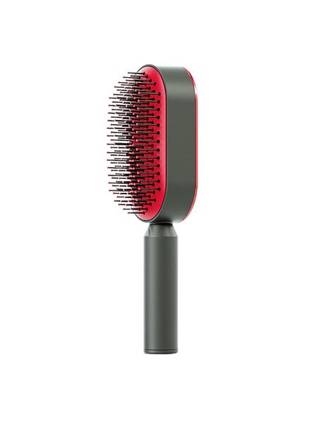 3D Upgraded Press-Type Self Cleaning Detangling Anti Static Hair Comb