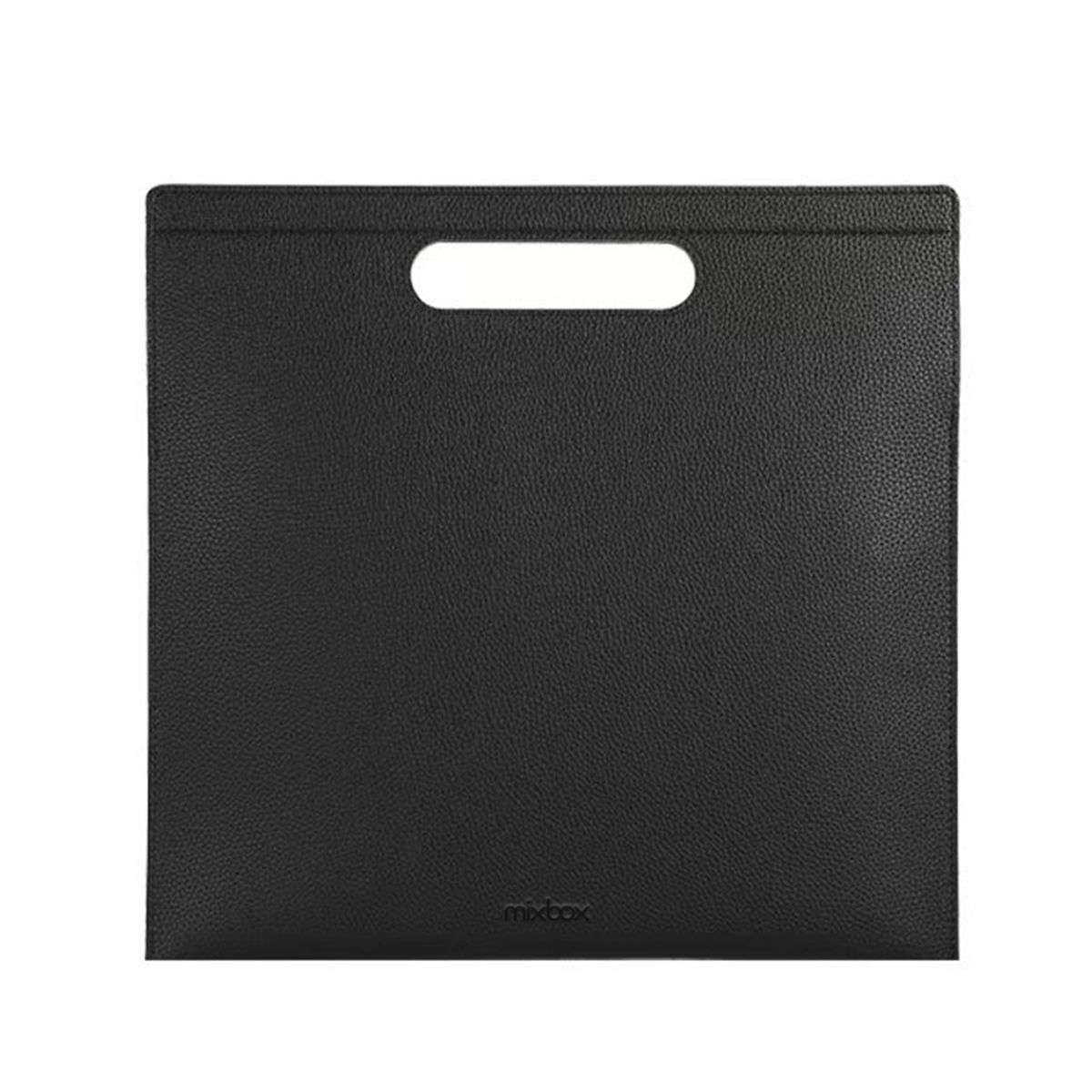 Mix Box Soft PU Leather A4 Document Handheld Bag