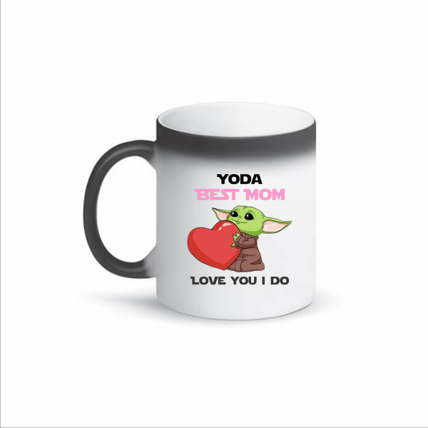 Yoda Best Mom Color Changing Mug