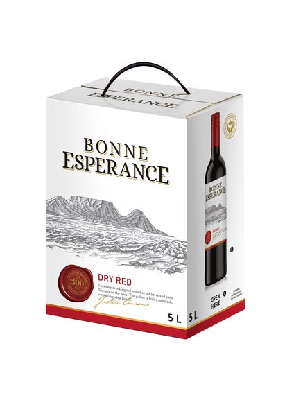 Bonne Esperance Red Wine - 5 Litre