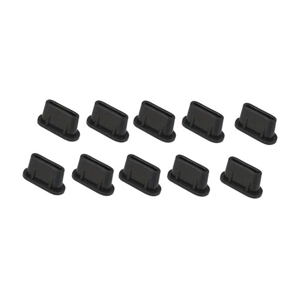 10 PeiceType-C Charging Port Dust Plugs - Durable Cell Phone Port Protector