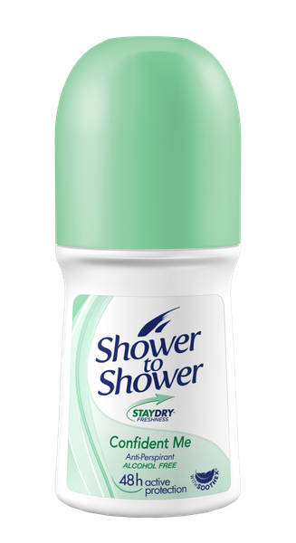 Shower to Shower Roll-on 50ml Confident Me