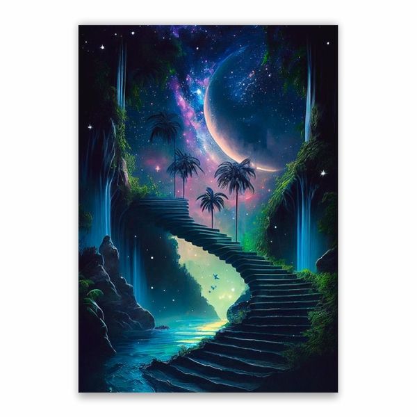 Paradise Under The Stars Poster - A1