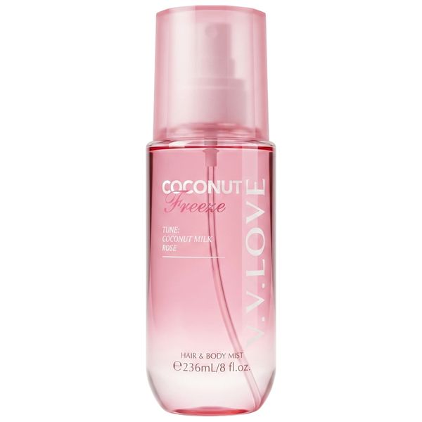 V.V.LOVE Coconut Freeze Hair and Body Mist Fragrance Spray 236ml For Her