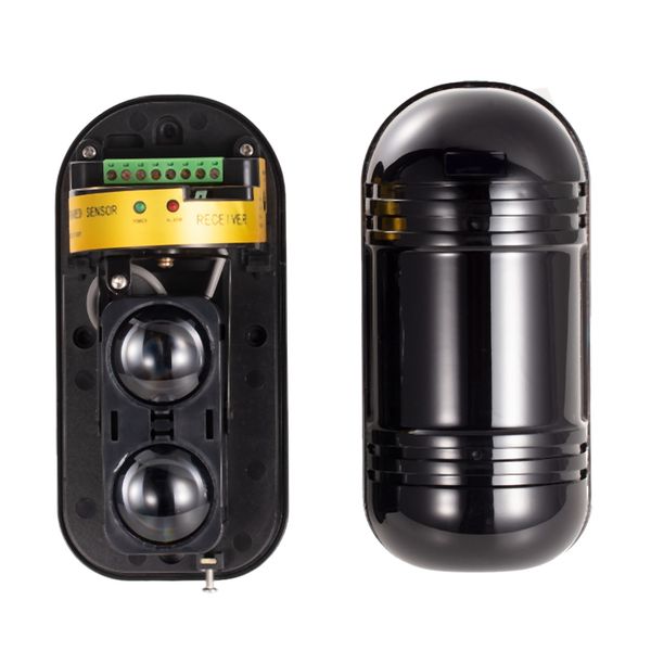2 Beams Infrared Detector Alarm ABT-100 Anti-Glare Up to 50000LUX