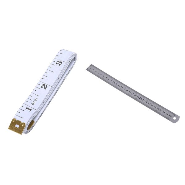 Stainless Steel Ruler Measure Metric Function 30Cm 12Inch