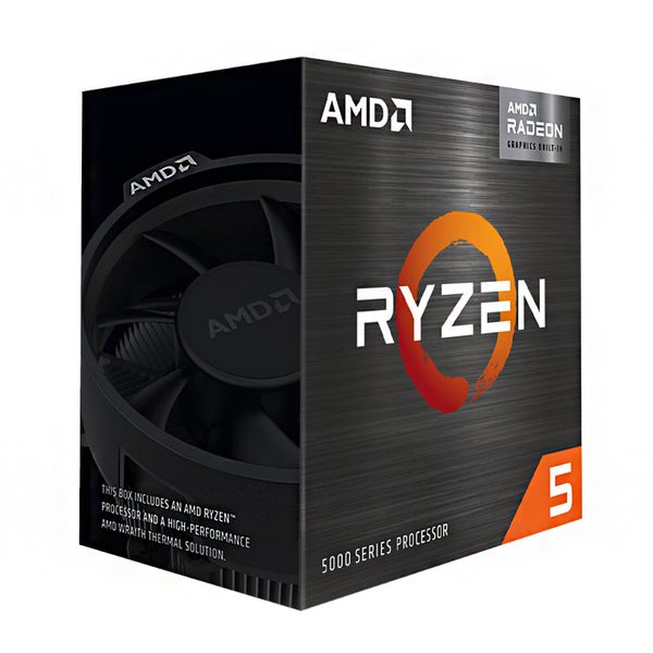 AMD 100-100000252BOX Ryzen 5 5600G 6-Core 3.9GHz Socket AM4 Desktop APU