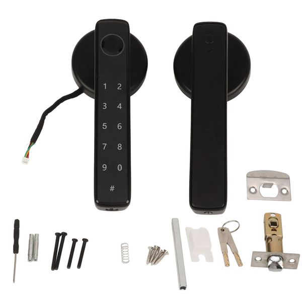 Emergency-charge smart door lock