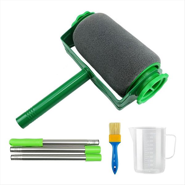 Professional 6-Piece Paint Roller Set For Walls And Ceilings