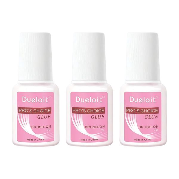 Pro's Choice Super Bond Brush-On Nail Glue 3 Pcs No UV/LED