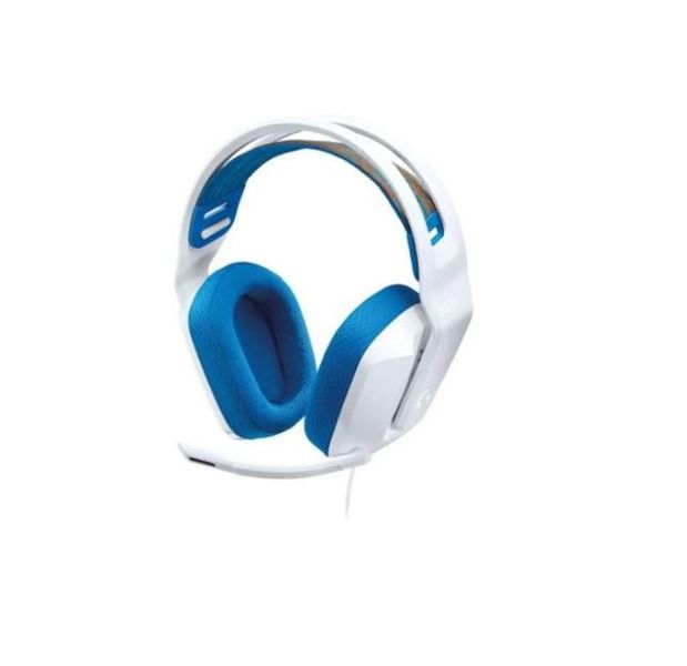 G335 Wired Gaming Headset - White