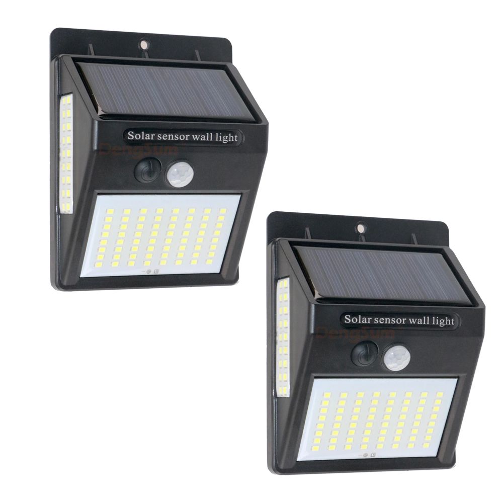 Garden Solar Led Light Outdoor Lamp Motion Sensor LED set of 2 (10 x ...