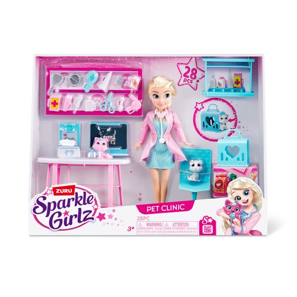 Sparkle Girlz Playset Pet Clinic by ZURU