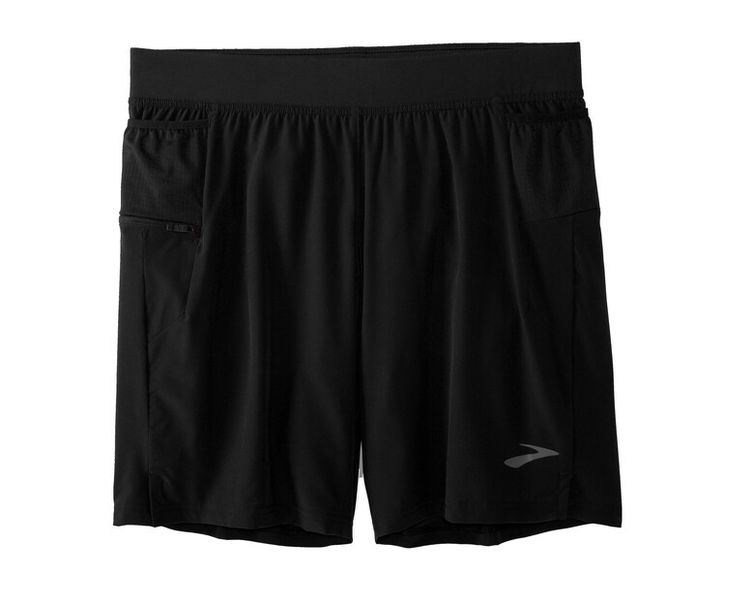 Brooks Mens Sherpa 7" 2 in 1 Shorts