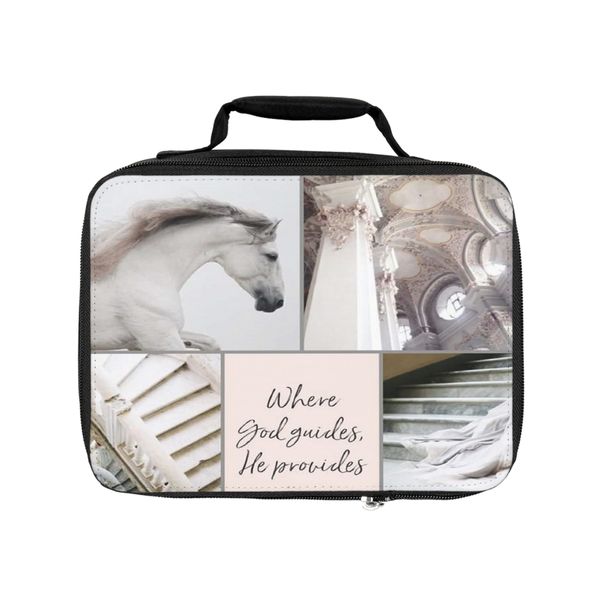Where God Guides he provides Bible Bag 26.5 x22 CM