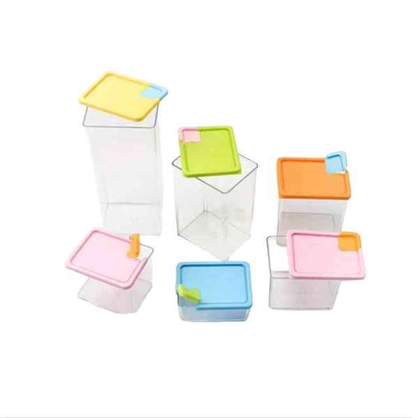 Multi-Colour Space Savy 6-Piece Kitchen Organizers