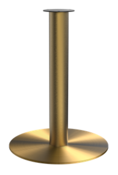 AVL S4 Metal Floor Speaker Stand Brushed Gold